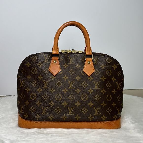 Authentic Louis Vuitton Alma Satchel Handbag Monogram VI0963 - Picture 2 of 15